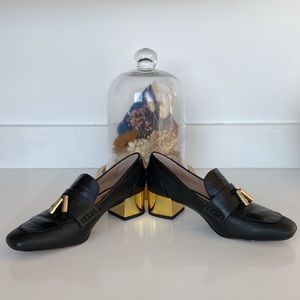 Louise et Cie black loafers, size 6M/36.5